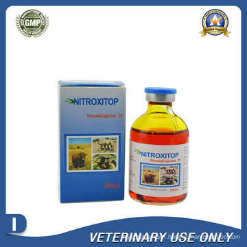 Médicaments vétérinaires de 25% Injection de nitroxinil (100 ml)